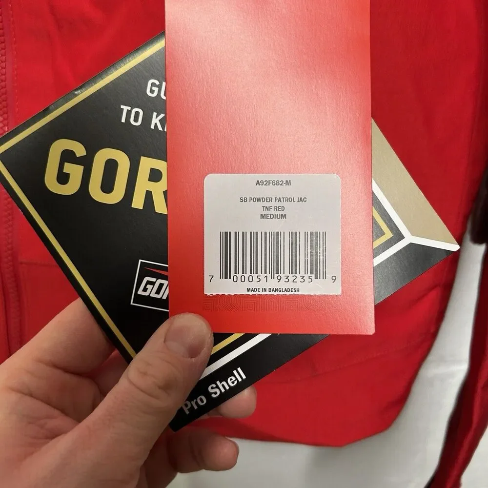 North Face TNF “Powder Patrol” Red Cross Light Gore-Tex 2024